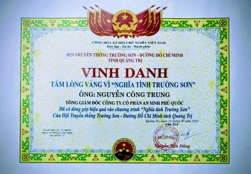 Cựu chiến binh, Doanh nhân Nguyễn Công Trung: Dấu ấn người lính dám nghĩ, dám làm, dám chịu trách nhiệm