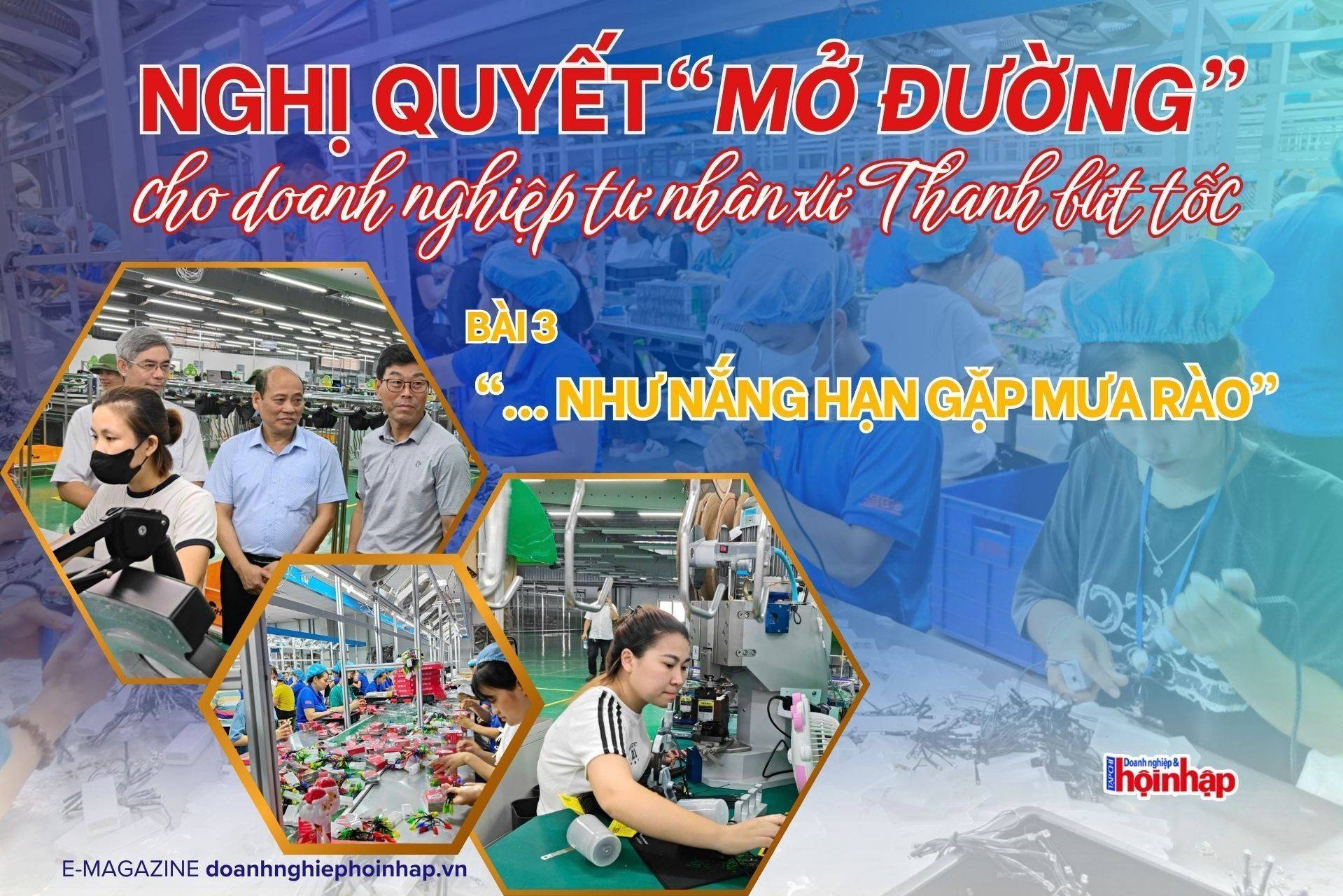 Bài 3: “... như nắng hạn gặp mưa rào”