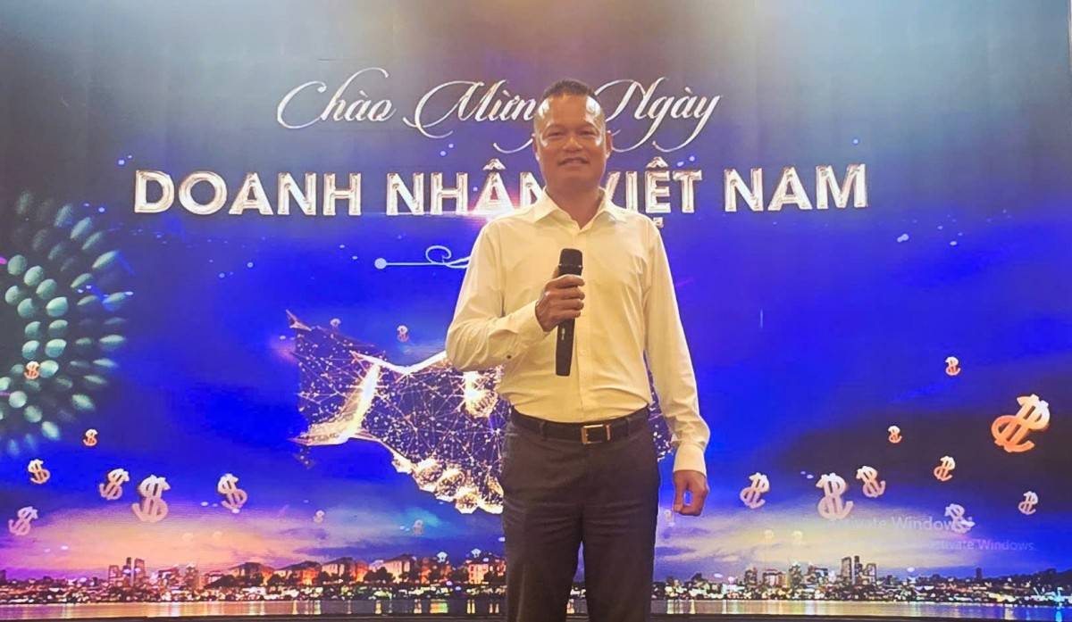 Nguyễn Thành Hưng, Thành ủy viên Bí thư Đảng ủy Phường Hồng Bàng  HP chia sẻ cùng Doanh nhân   Doanh nghiệp phường Hồng Bàng Hồng An