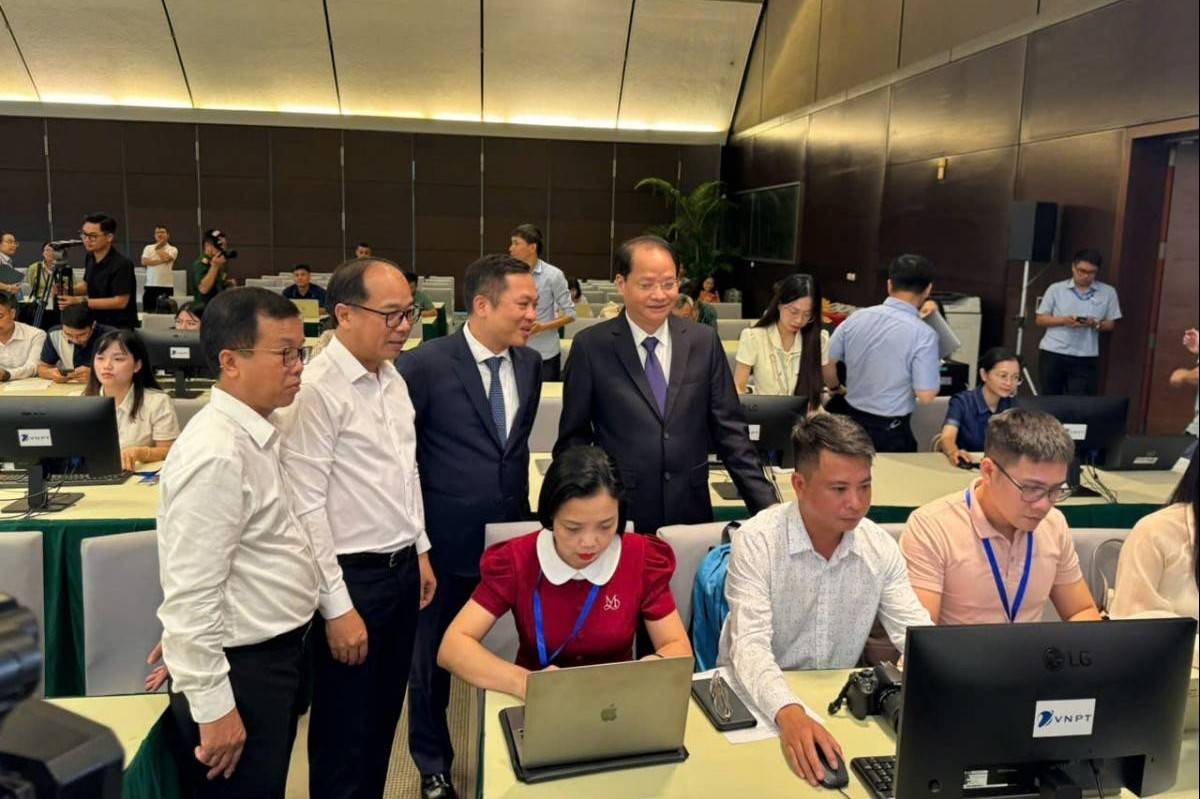 Trung tâm Báo chí phục vụ Đại hội đại biểu Đảng bộ thành phố Hà Nội lần thứ XVIII chính thức đi vào hoạt động