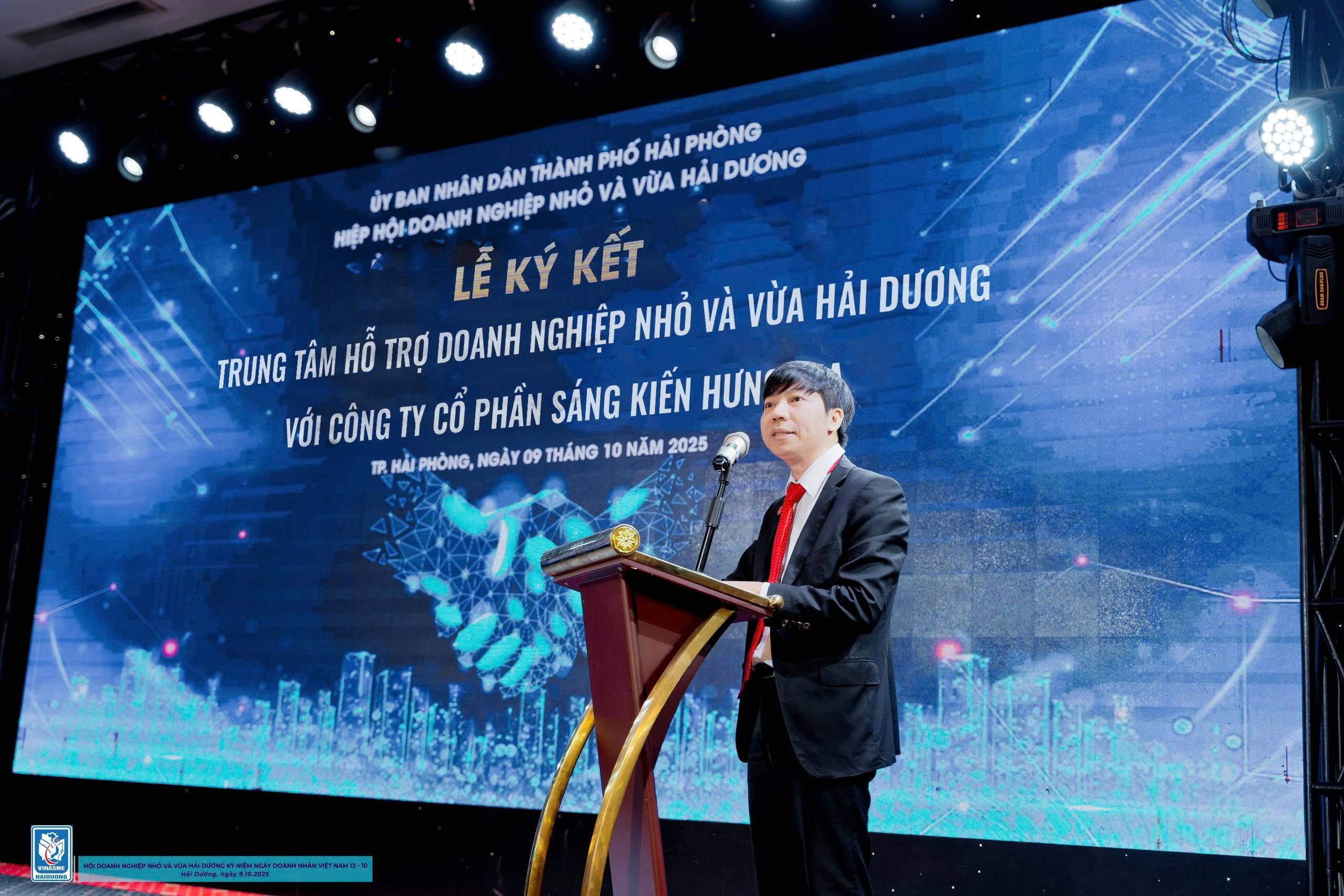 Sáng Kiến Hưng Gia bắt tay hỗ trợ chuyển đổi số cho Hiệp hội Doanh nghiệp nhỏ và vừa Hải Dương