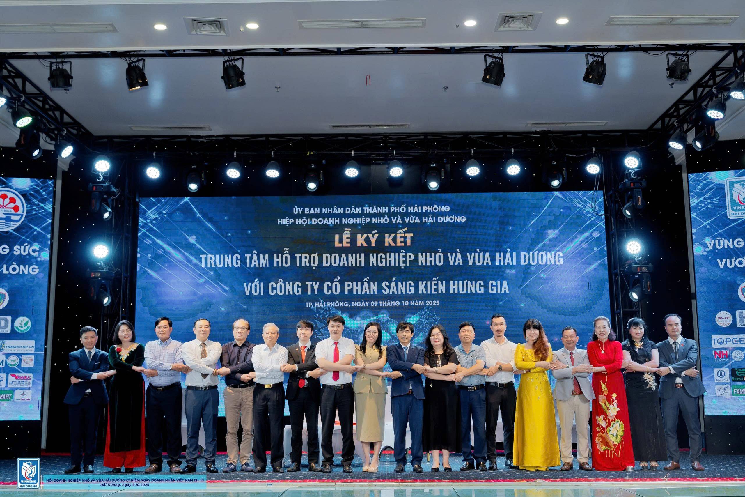 Sáng Kiến Hưng Gia bắt tay hỗ trợ chuyển đổi số cho Hiệp hội Doanh nghiệp nhỏ và vừa Hải Dương