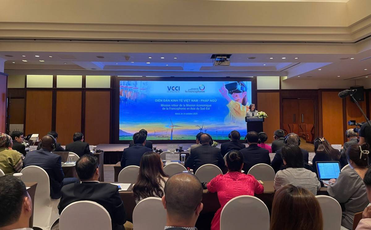 Diễn đàn kinh tế Việt Nam - Pháp ngữ: Thúc đẩy hợp tác giữa các doanh nghiệp