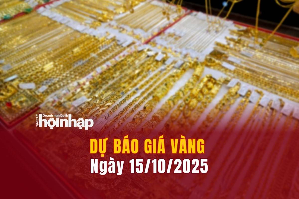 Dự báo giá vàng 15/10/2025