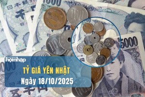 Tỷ giá Yên Nhật hôm nay 18/10: Tỷ giá Yên Nhật giảm khi USD phục hồi, giới đầu tư theo dõi tín hiệu từ BoJ