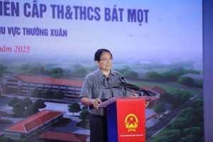 Thủ tướng Phạm Minh Chính dự lễ khánh thành, khởi công các dự án tại Thanh Hóa