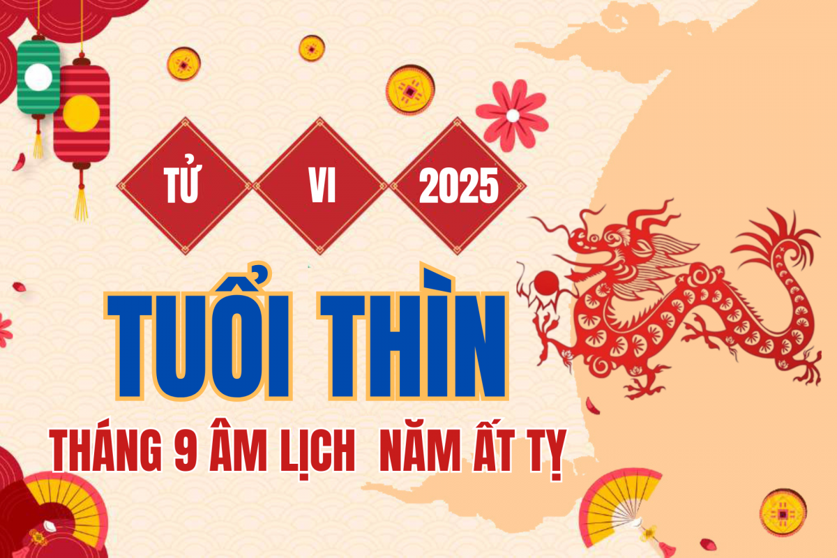Tử vi Tuổi Thìn tháng 9 (âm lịch) năm 2025: Tổng quan vận trình sự nghiệp, tài lộc, tình cảm