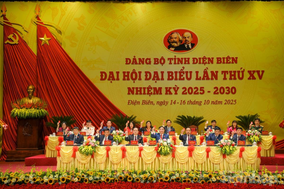 Khai mạc Đại hội Đảng bộ tỉnh Điện Biên lần thứ XV: Dấu mốc mới trên hành trình phát triển