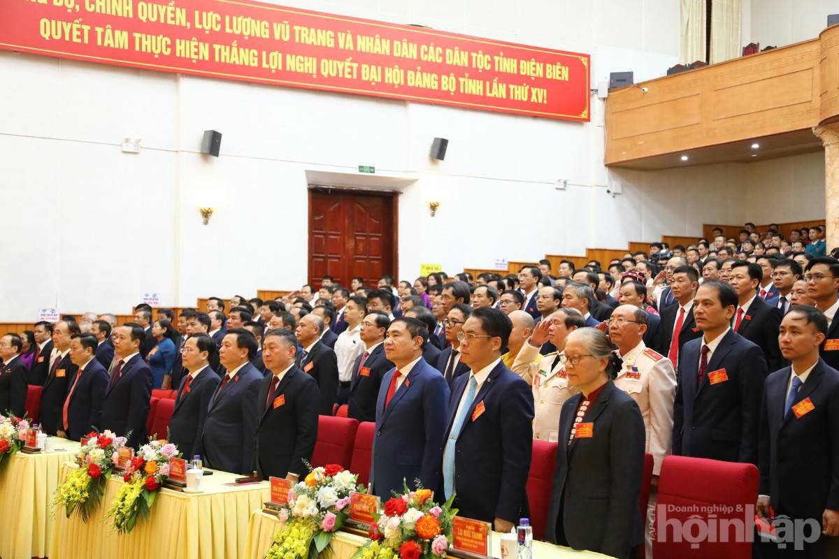 Khai mạc Đại hội Đảng bộ tỉnh Điện Biên lần thứ XV: Dấu mốc mới trên hành trình phát triển