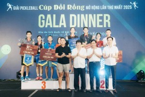 Sôi động Giải Pickleball Đồi Rồng mở rộng lần thứ I năm 2025: Kịch tính đến những pha bóng cuối cùng