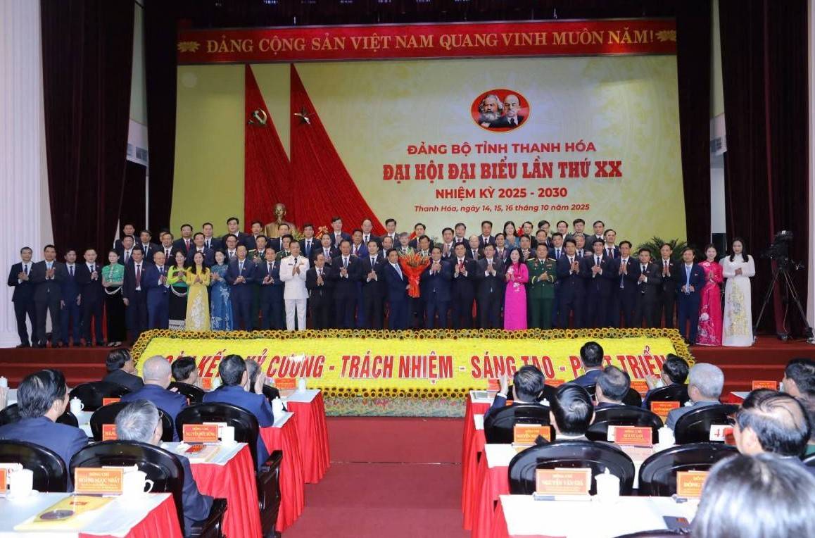 Đại hội Đảng bộ tỉnh Thanh Hóa lần thứ XX bầu đủ 69 Ủy viên Ban Chấp hành khóa mới