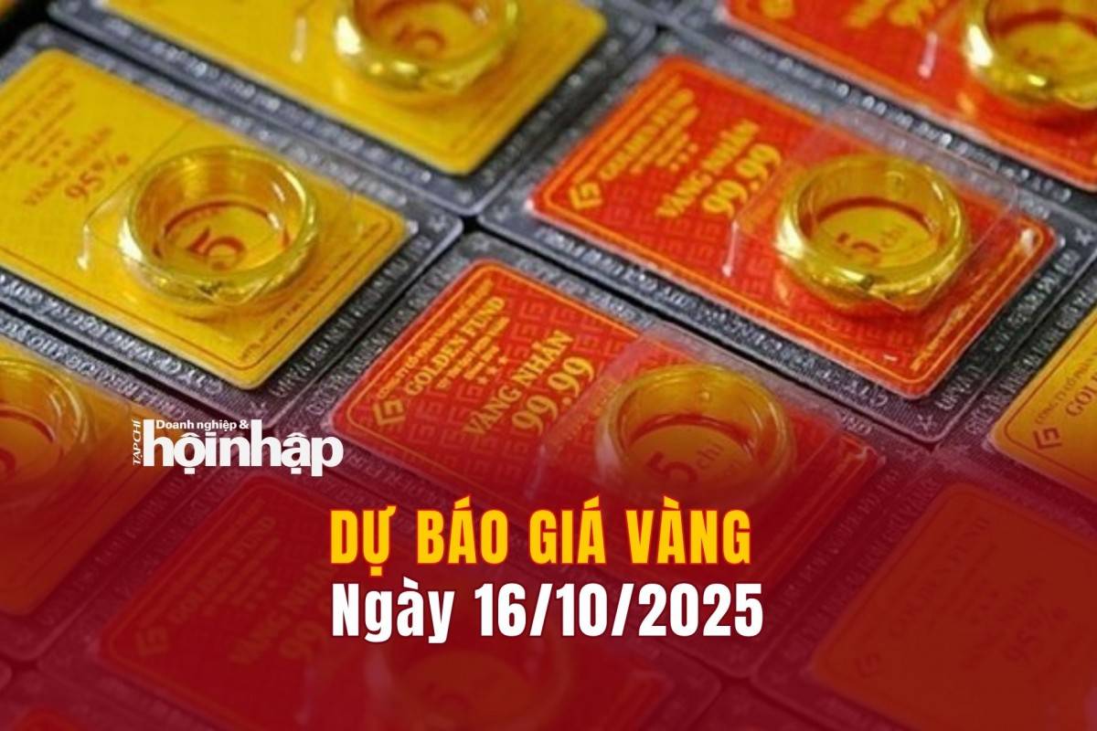 Dự báo giá vàng 16/10/2025
