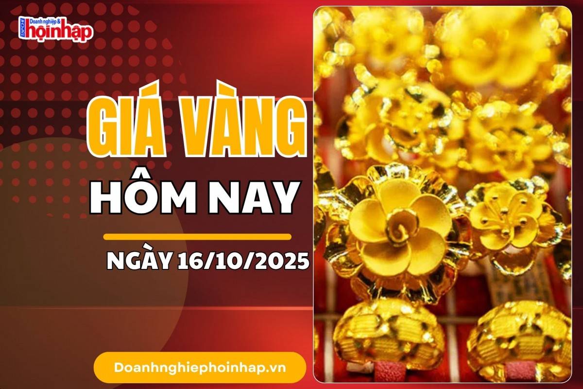 Giá vàng hôm nay 16/10: Giá vàng trong nước tiếp tục tăng, thế giới vượt đỉnh 4.200 USD/ounce
