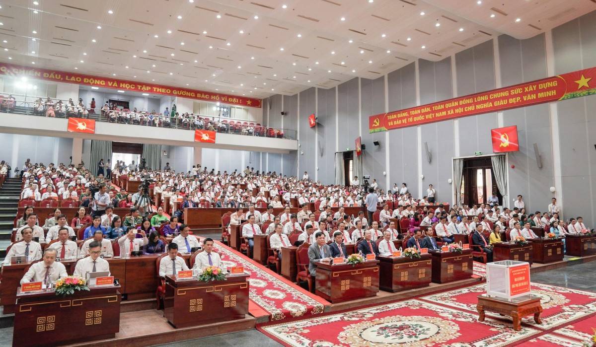 Quang cảnh Đại hội phiên trù bị.