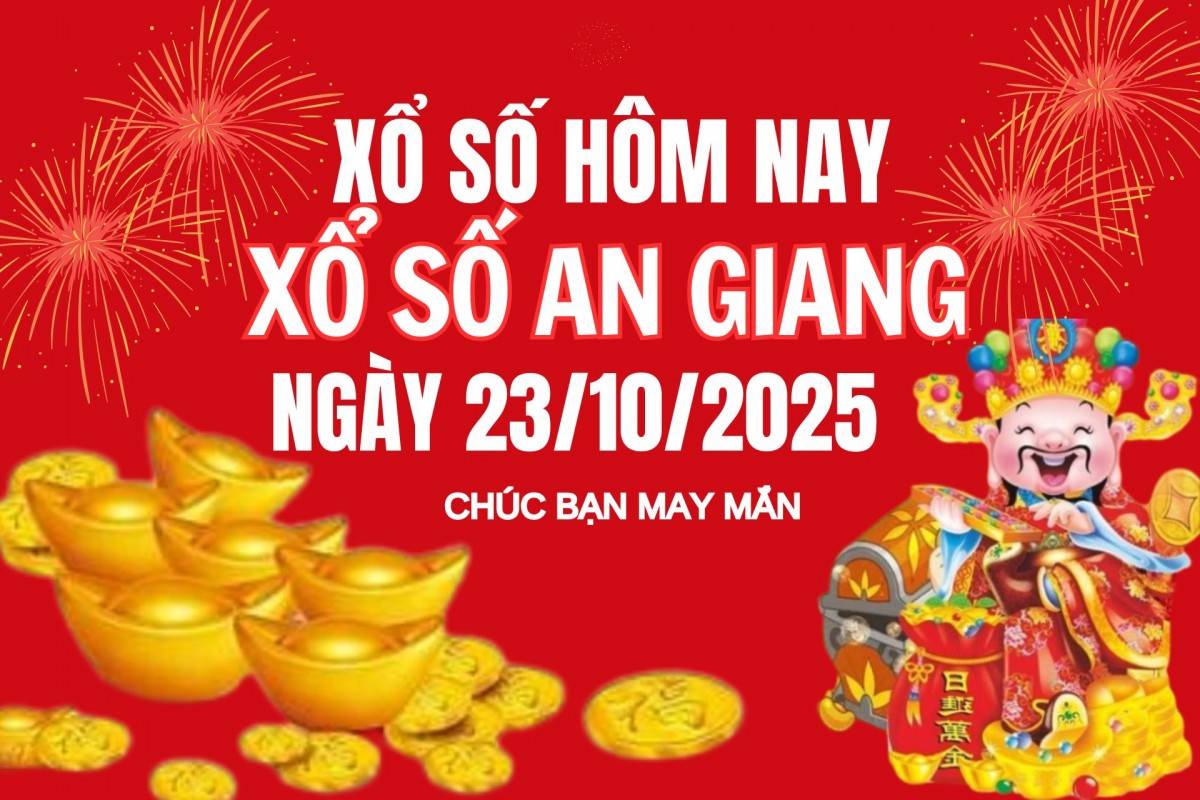 XSAG 16/10, Kết quả xổ số An Giang hôm nay 16/10/2025, Trực tiếp XSAG ngày 16 tháng 10