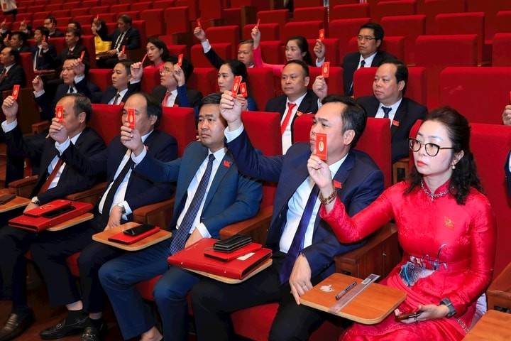 Ban Thường vụ Thành ủy Hà Nội khóa XVIII, nhiệm kỳ 2025-2030