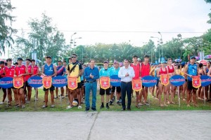 Cần Thơ: Khai mạc giải quốc gia môn bóng chuyền bãi biển 2x2 đồng đội