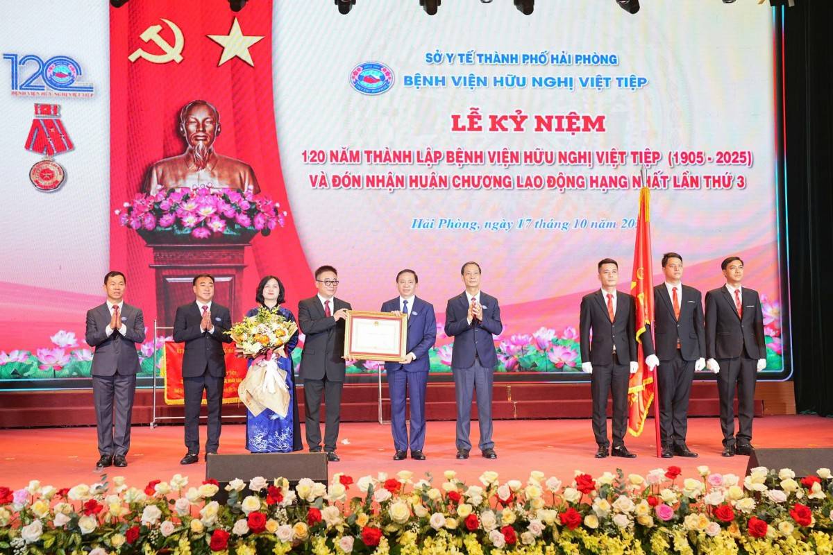 Hải Phòng: Bệnh viện Hữu nghị Việt Tiệp – 120 năm viết tiếp truyền thống y đức và khát vọng vươn cao