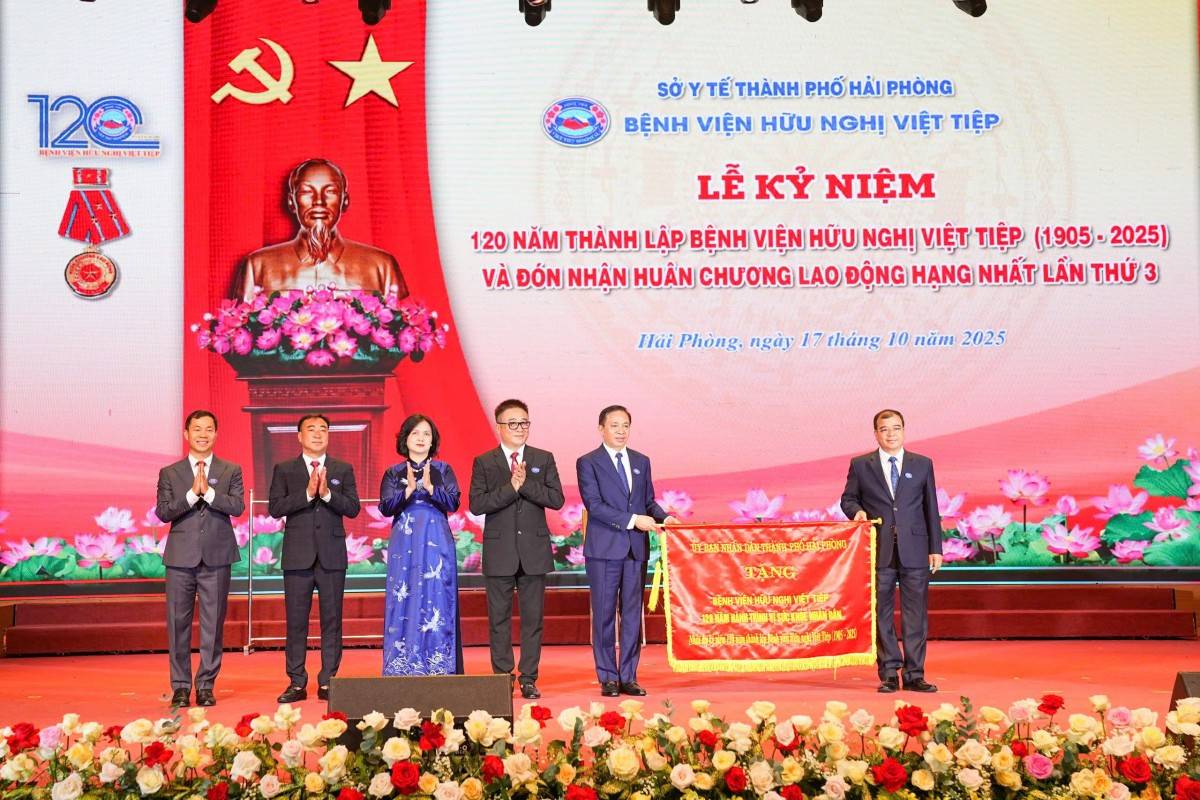 Hải Phòng: Bệnh viện Hữu nghị Việt Tiệp – 120 năm viết tiếp truyền thống y đức và khát vọng vươn cao