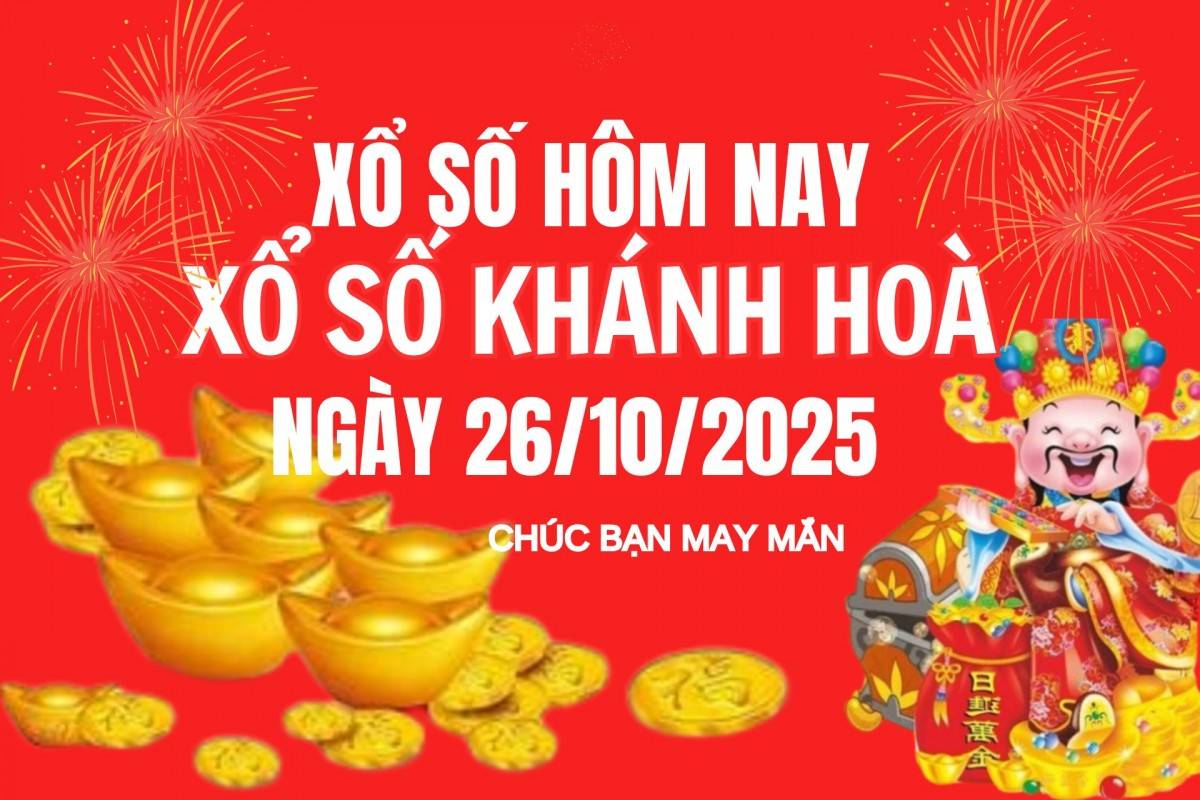 XSKH 22/10, Kết quả xổ số Khánh Hòa hôm nay 22/10/2025, Trực tiếp XSKH ngày 22 tháng 10 XSKH 22/10, Kết quả xổ số Khánh Hòa hôm nay 22/10/2025, Trực tiếp XSKH ngày 22 tháng 10