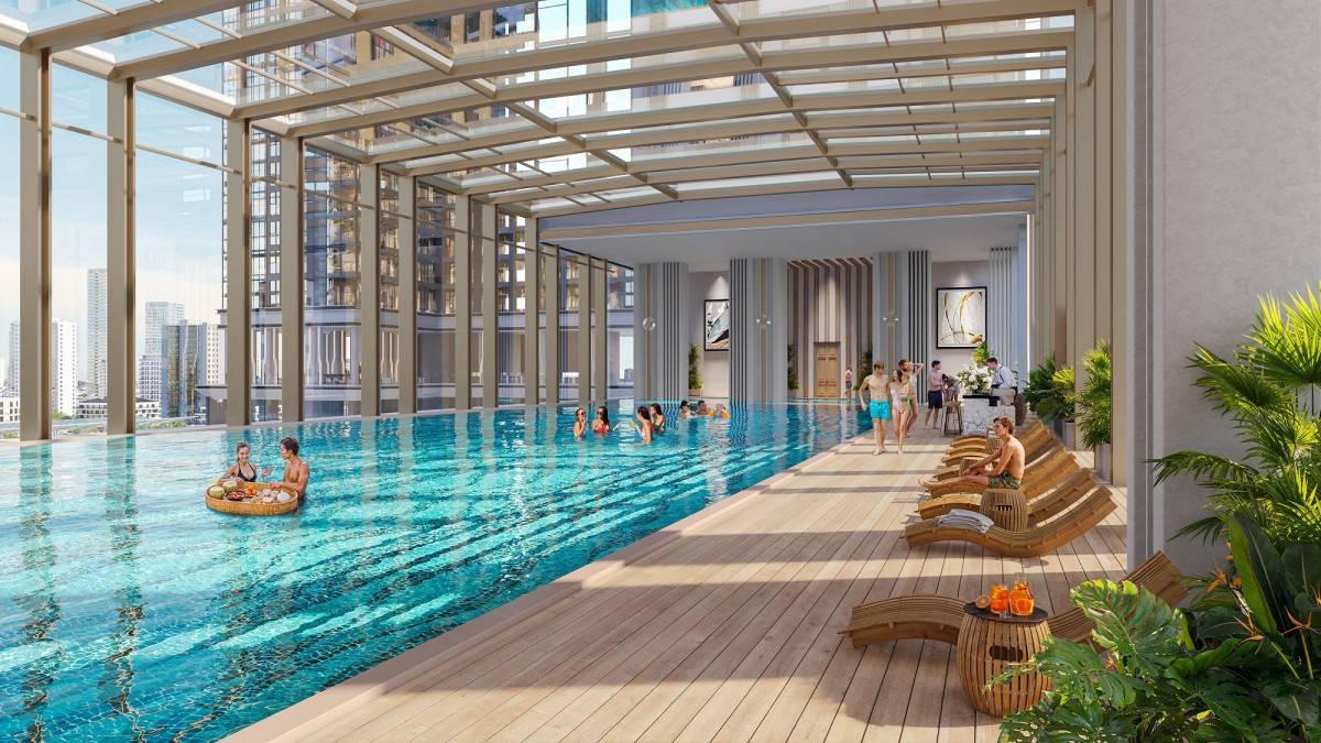 Sun Feliza Suites sở hữu hệ tiện ích đẳng cấp. Ảnh: Sun Property