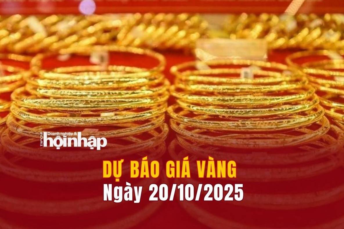 Dự báo giá vàng 20/10: Giá vàng trong nước và thế giới có xu hướng giảm