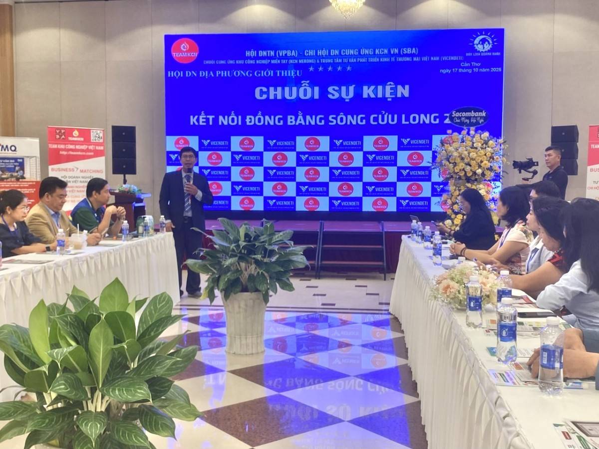 Kết nối chuỗi cung ứng khu công nghiệp miền Tây: Giao thương cùng phát triển