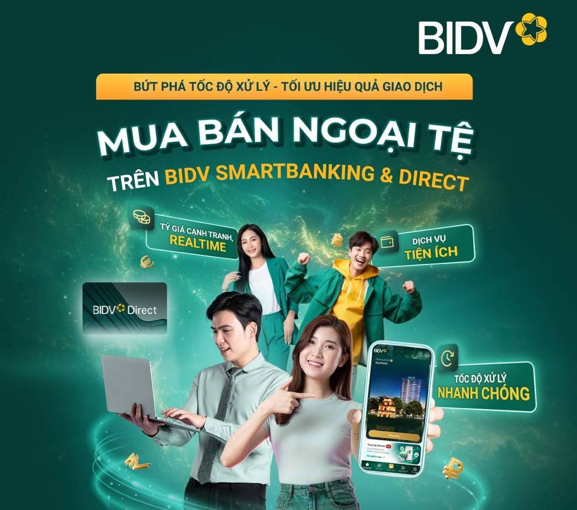 Khi ngân hàng “mở cửa” để khách hàng giao dịch ngoại tệ ngay trên phương tiện trực tuyến