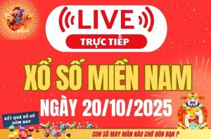 Kết quả Xổ số miền Nam hôm nay 20/10/2025 - XSMN 20/10