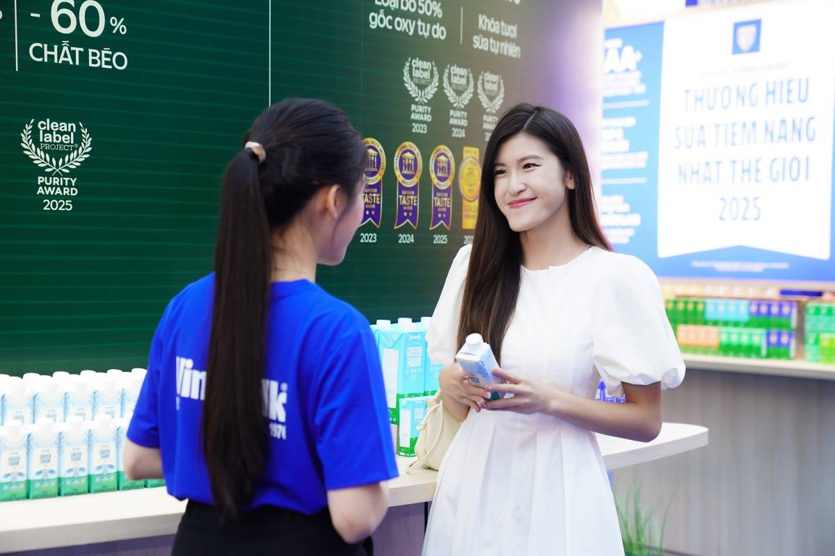 Hình 3A hoặc 3B: Vinamilk Green Farm cao đạm – dòng sản phẩm đầu tiên tại Việt Nam ứng dụng công nghệ siêu vi lọc – được Brand Finance đưa ra như một ví dụ điển hình về xu hướng đổi mới sản phẩm tại khu vực (Ảnh: Minh Anh).