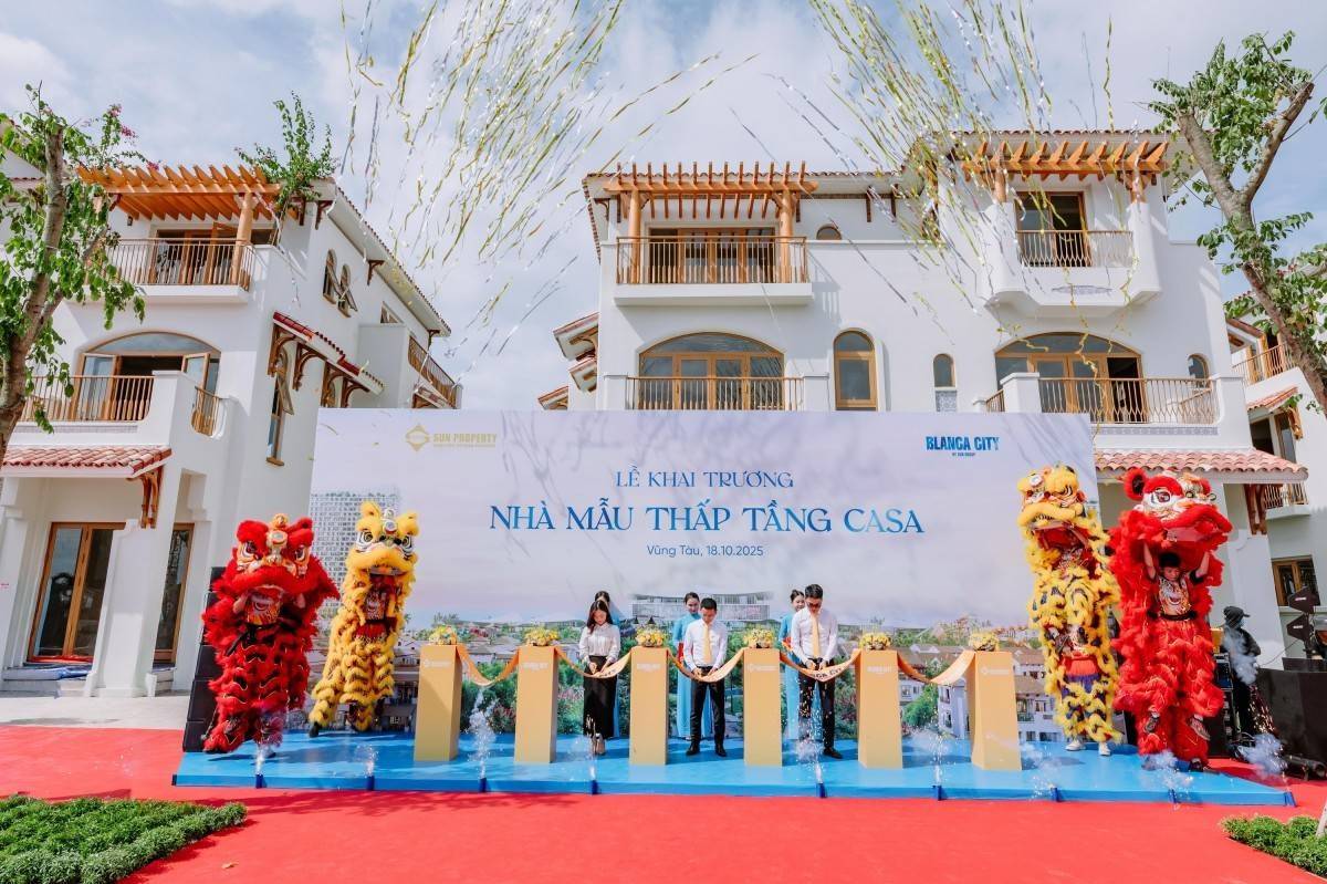 Mục sở thị nhà mẫu thấp tầng Casa tại đô thị Sun Group Vũng Tàu