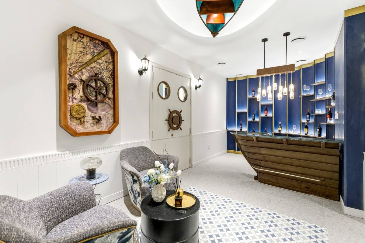 Tầng hầm đa năng nâng tầm trải nghiệm sống. (Ảnh: Minh Khánh)