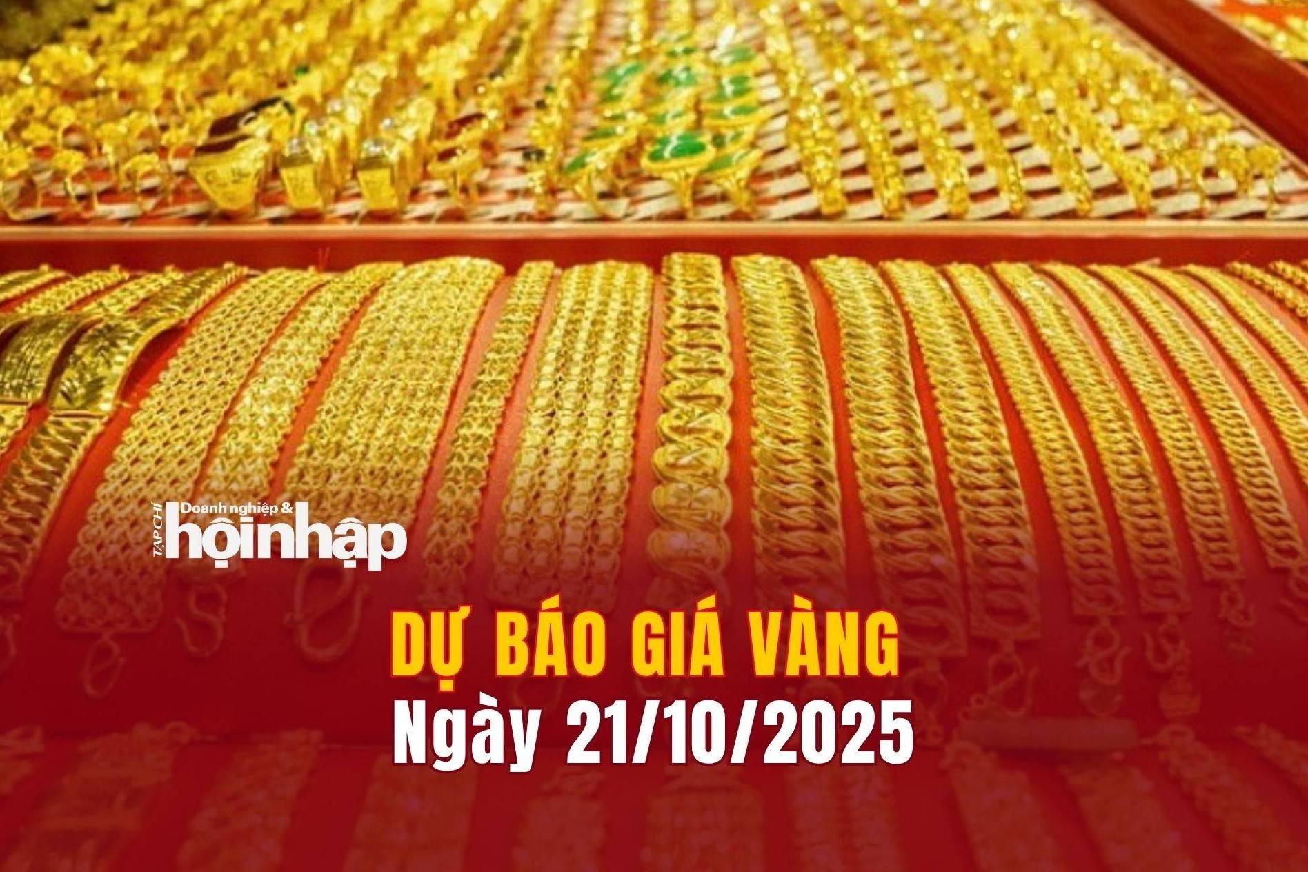 Dự báo giá vàng 21/10: Giá vàng nhẫn, vàng miếng có xu hướng tăng "vọt"