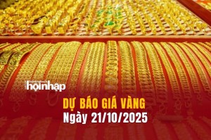 Dự báo giá vàng 21/10: Giá vàng nhẫn, vàng miếng có xu hướng tăng "vọt"
