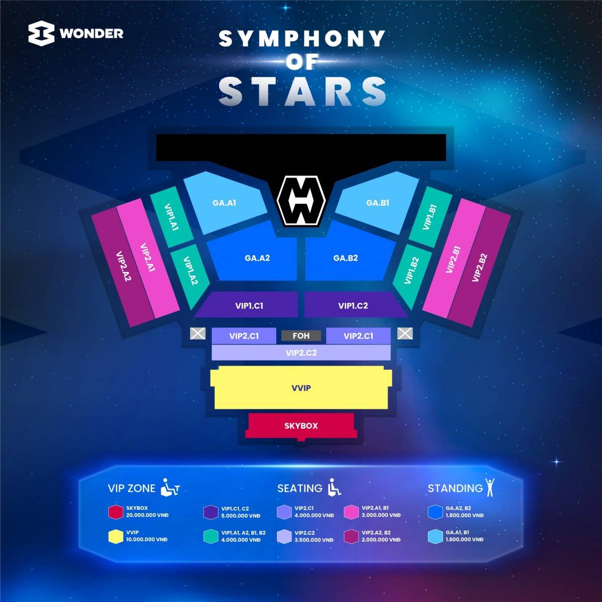 Khui “sít rịt” những “tấm vé vàng” của 8Wonder Winter 2025