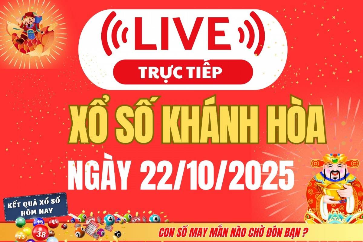 TRỰC TIẾP: Xổ số Khánh Hòa hôm nay ngày 19/10/2025 - XSKH 19/10