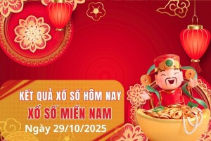 XSMN 29/10, Kết quả xổ số miền Nam hôm nay 29/10/2025, Trực tiếp XSMN ngày 29 tháng 10
