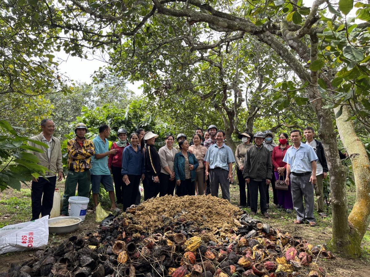 Dự án ReCoPro: Bước tiến hướng tới sản xuất ca cao bền vững