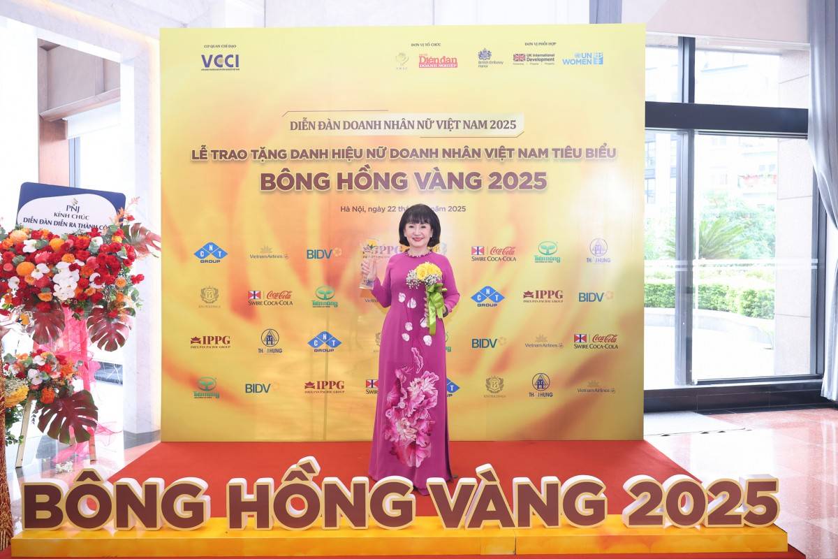 Doanh nhân Huỳnh Bích Ngọc - “Bông hồng vàng” 2025 và hành trình 46 năm cùng Tập đoàn TTC