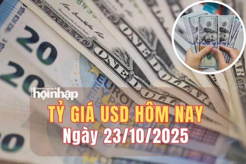 Tỷ giá USD hôm nay 23/10/2025: Đồng USD giữ đà tăng trước thời điểm Fed ra quyết định lãi suất