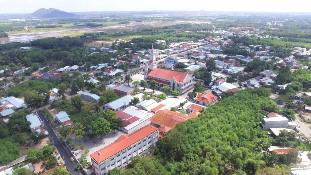 Một góc xã Châu Pha của TP. Hồ Chí Minh