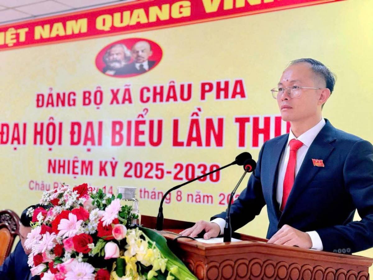 Ông Phan Minh Hợp – Phó Bí thư, Chủ tịch UBND Xã Châu Pha
