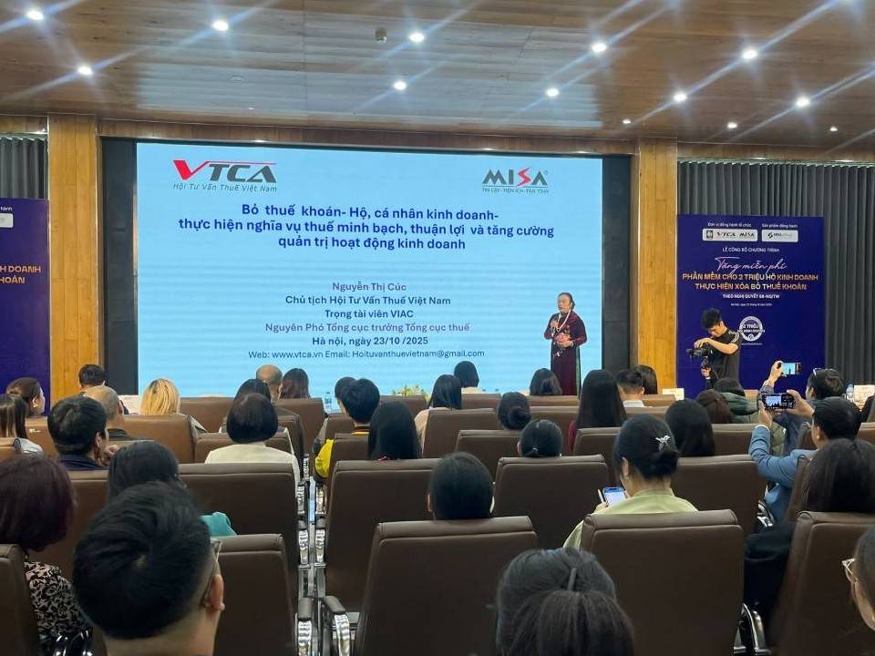 Hỗ trợ nộp thuế khoán: Tặng miễn phí phần mềm cho 2 triệu hộ kinh doanh