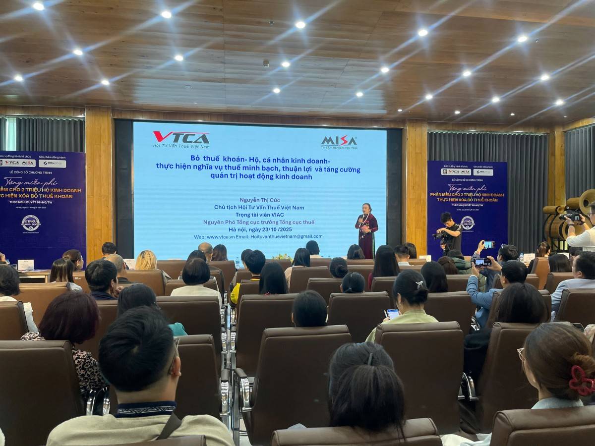 Hỗ trợ nộp thuế khoán: Tặng miễn phí phần mềm cho 2 triệu hộ kinh doanh