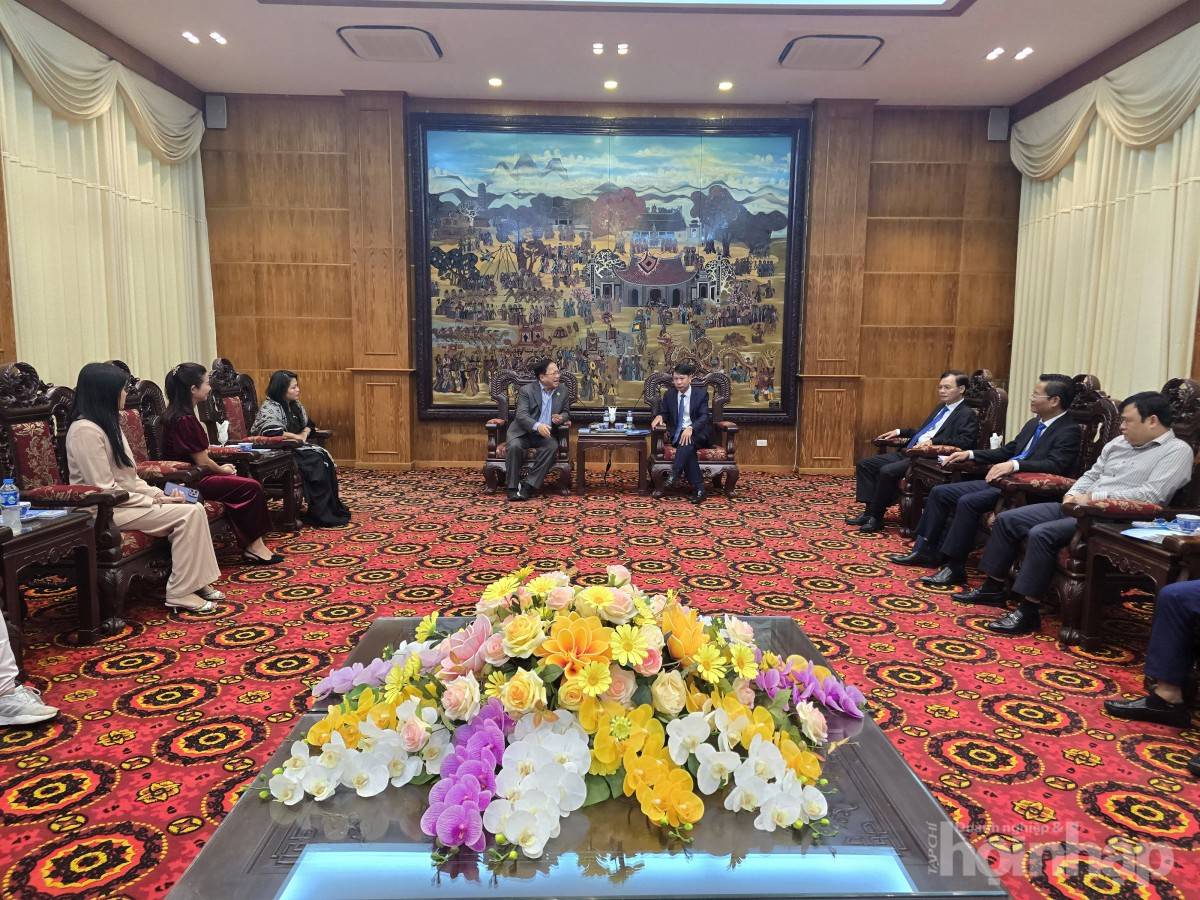 Giáo sư Hà Tôn Vinh kết nối doanh nghiệp Mỹ đầu tư các dự án tại Phú Thọ