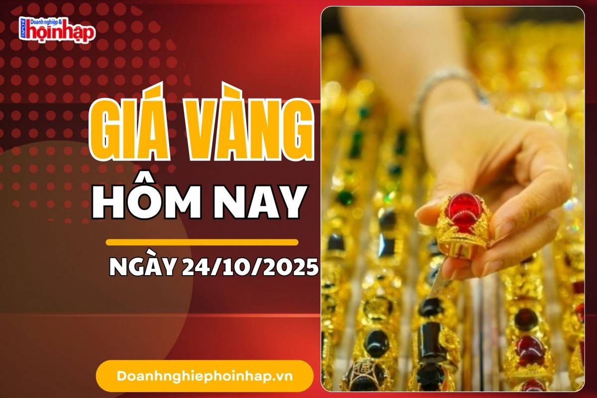 Giá vàng hôm nay 24/10: Giá vàng trong nước và thế giới đồng loạt tăng mạnh