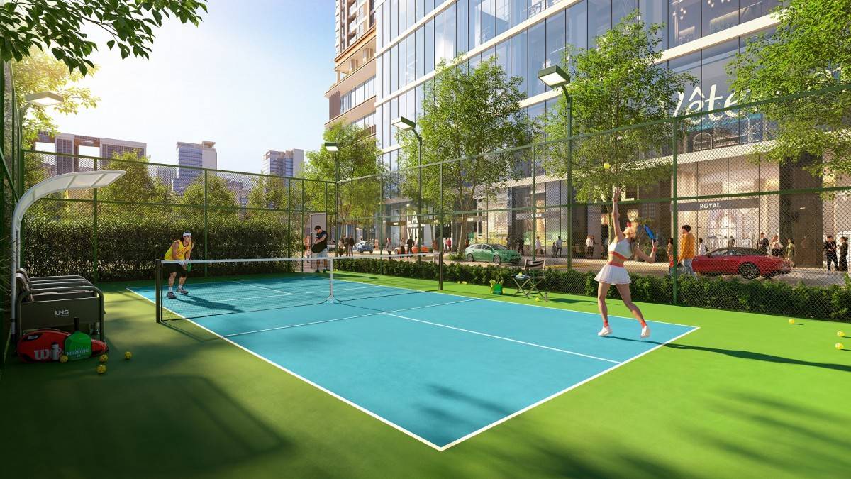 Vườn Phúc Khang – một trong 6 “mảnh ghép” của Vườn Hạnh Phúc.  Ảnh: Sun Property.