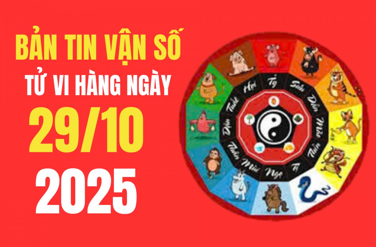 Tử vi - Vận số ngày 29/10/2025: Ngày Tân Mùi nên làm gì? Gợi ý các việc phù hợp để đón vận may