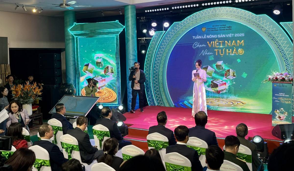 Tuần lễ Nông sản Việt 2025: Quảng bá thương hiệu nông sản Việt trên nền tảng số