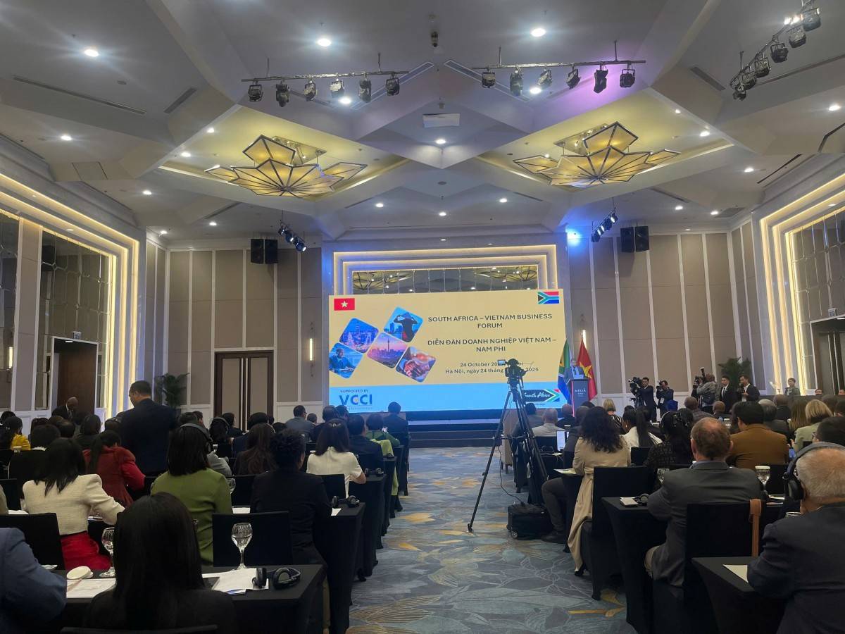 Diễn đàn Doanh nghiệp Việt Nam - Nam Phi: Tìm đối tác trong lĩnh vực tiềm năng